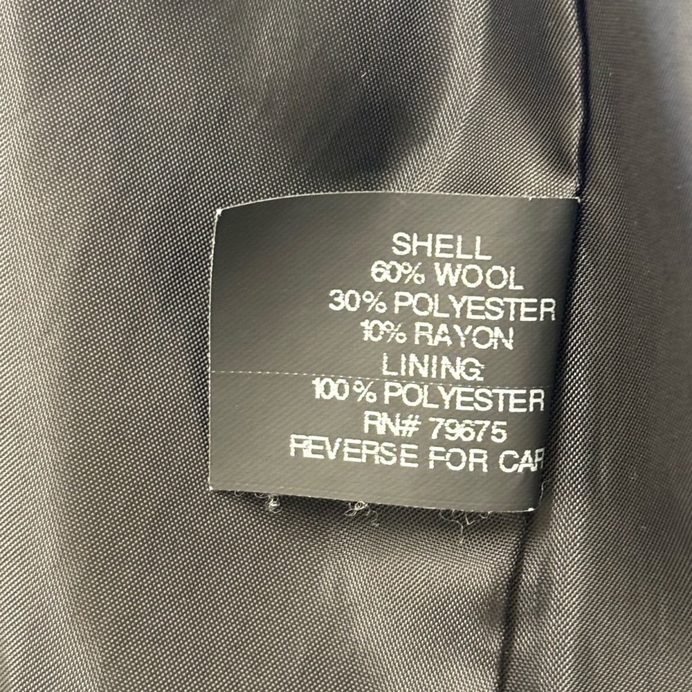Michael Kors Black Trench Coat with‎ Gold Accents - Picture 11 of 16